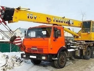 Автокран Галичанин 16 тонн